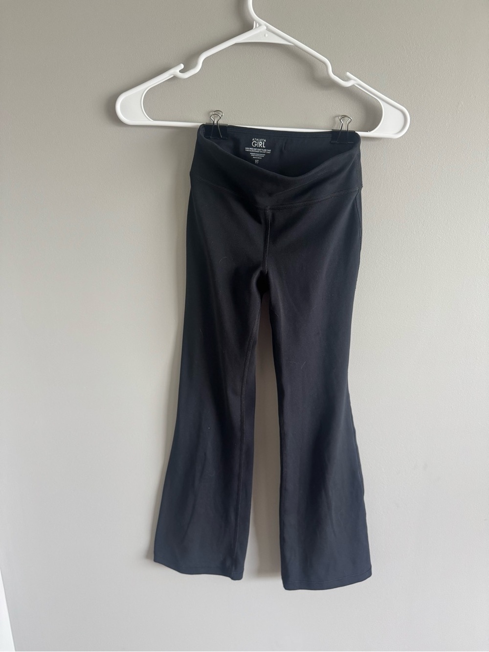 Athleta Black Girls' Flared Leggings